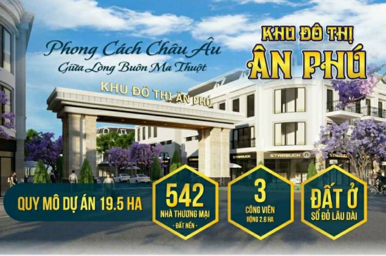 ĐẤT NỀN KHU ĐÔ THỊ ÂN PHÚ